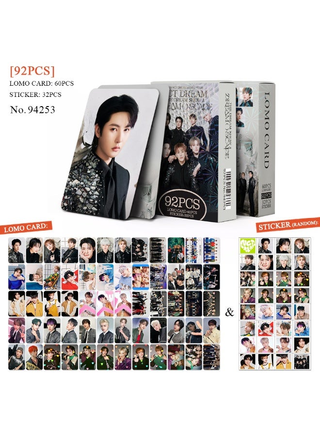 92 Nct Dream Album Peripheral Photo Card Mini Sticker Collection Should Be Supported By Double-sided Lomo Card - Image 1